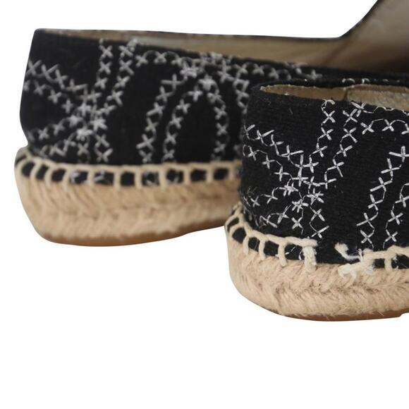 Chanel Espadrille 38 Tweed Cc Cap Toe Flats CC-S0207P-C012 - Picture 9 of 11